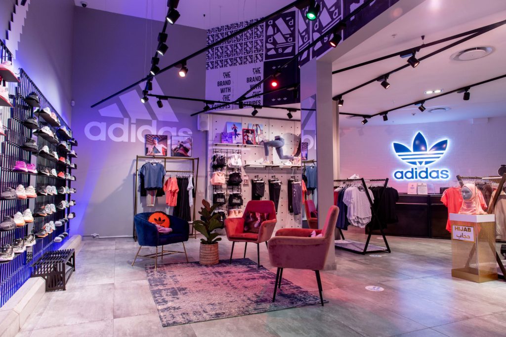 the closest adidas store
