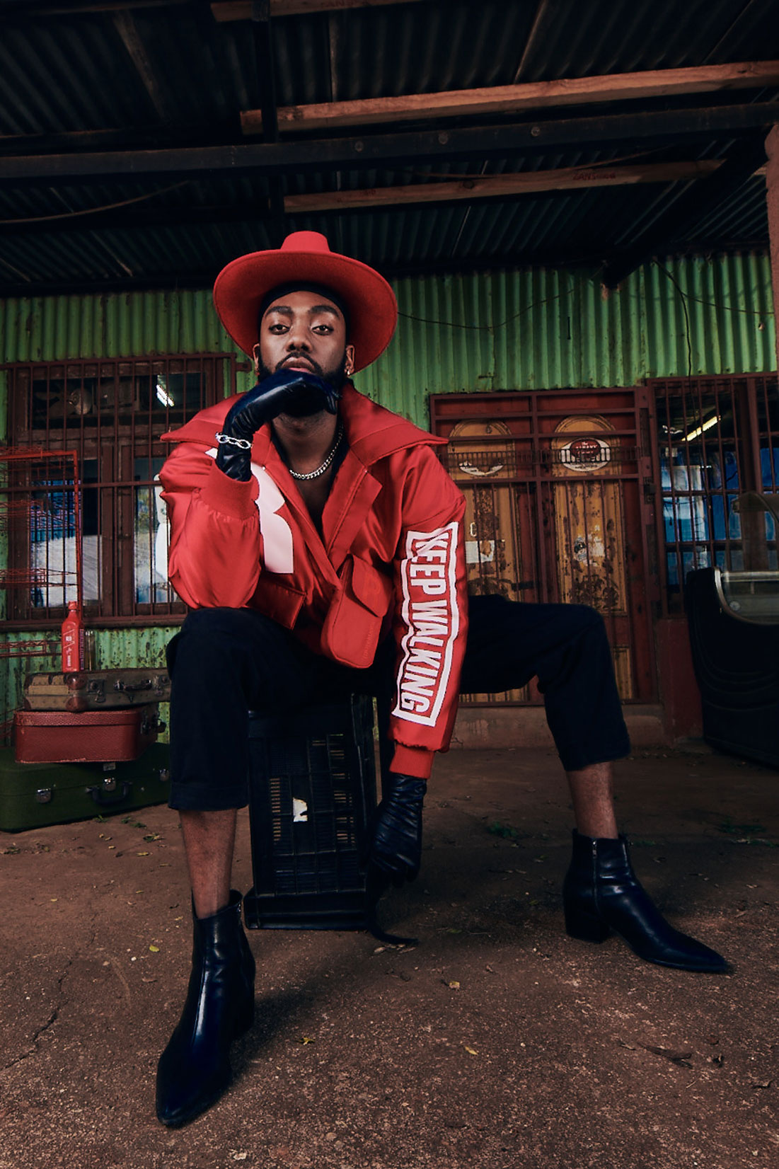 Rich Mnisi: We partner with Johnnie Walker to celebrate their 200th anniversary and bring to life a capsule collection that speaks to pushing boundaries.